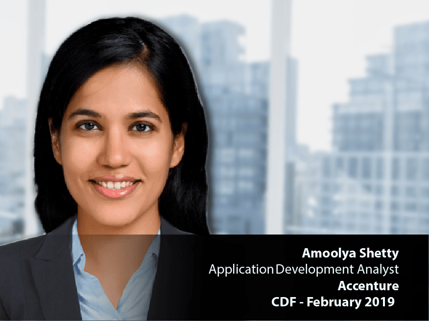 Meet Amoolya Shetty from Accenture
