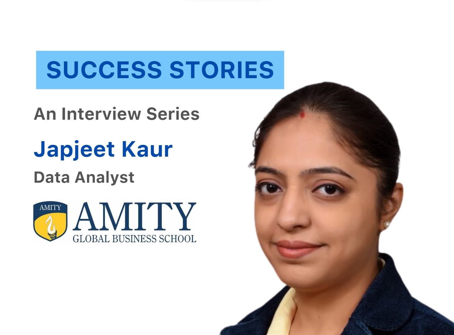 How Japjeet transitioned to a Data Science role at Amity Global University