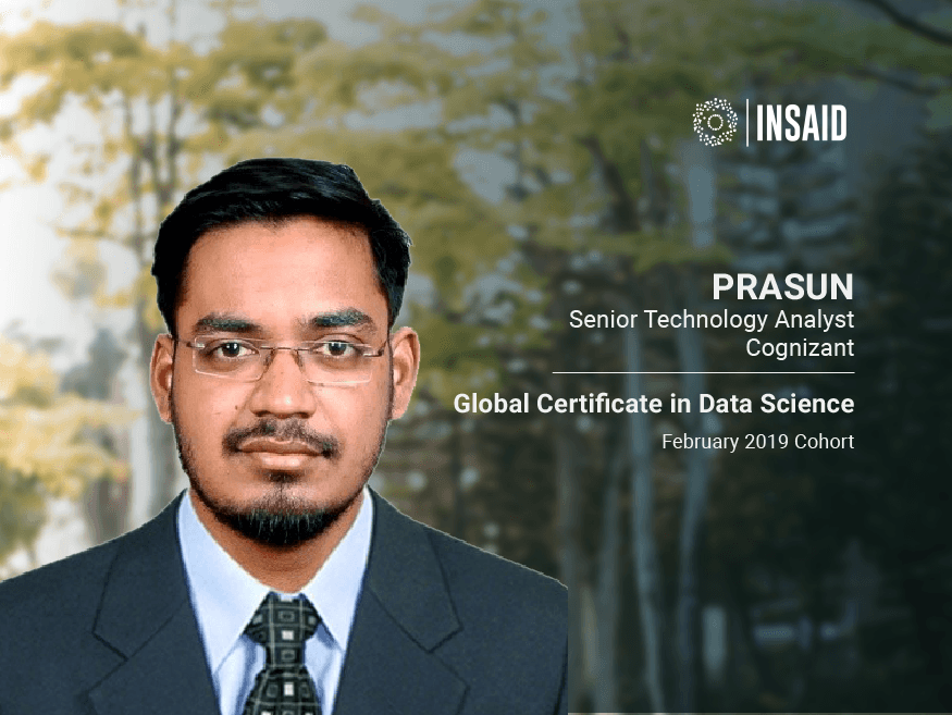 Meet Prasun from Cognizant