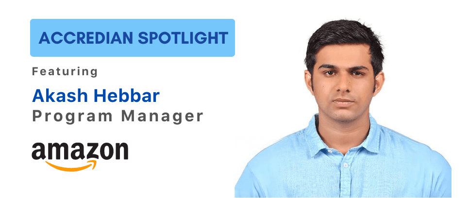 In conversation with Akash from Amazon